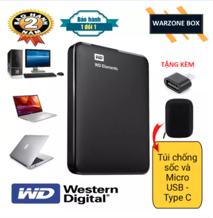 Ổ Cứng Di Động WD Elements 1TB