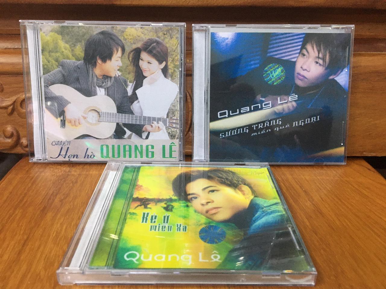 [MDCD] Bộ 3 Đĩa nhạc CD Quang Lê chọn lọc 1