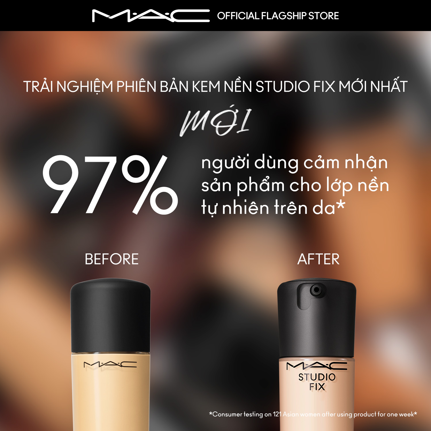 Kem nền mịn lì MAC Studio Fix Fluid SPF 15 30ML | Kết cấu dạng lỏng, kiềm dầu và bền màu suốt 24H 