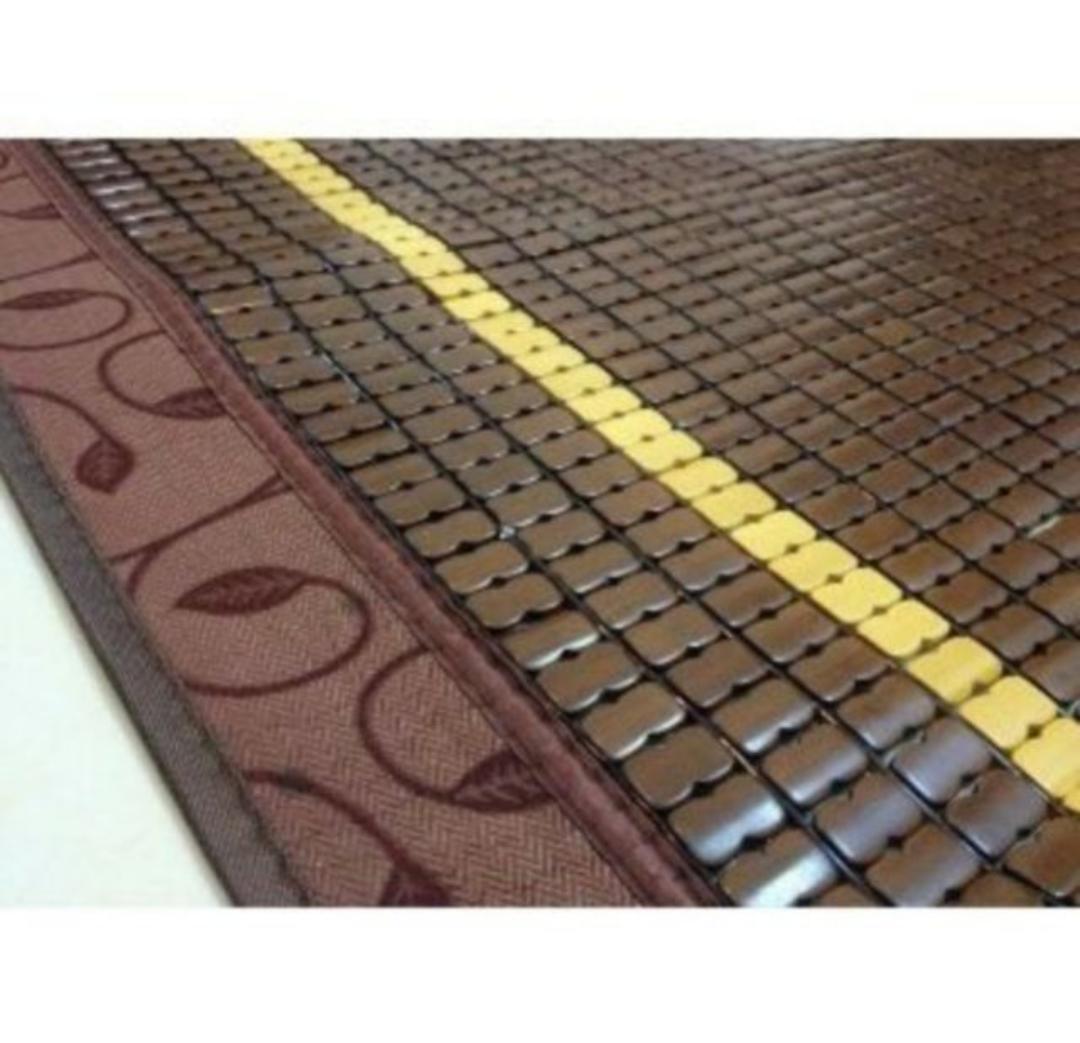 Chiếu Tre Viền Hạt nâu cao cấp 1m4