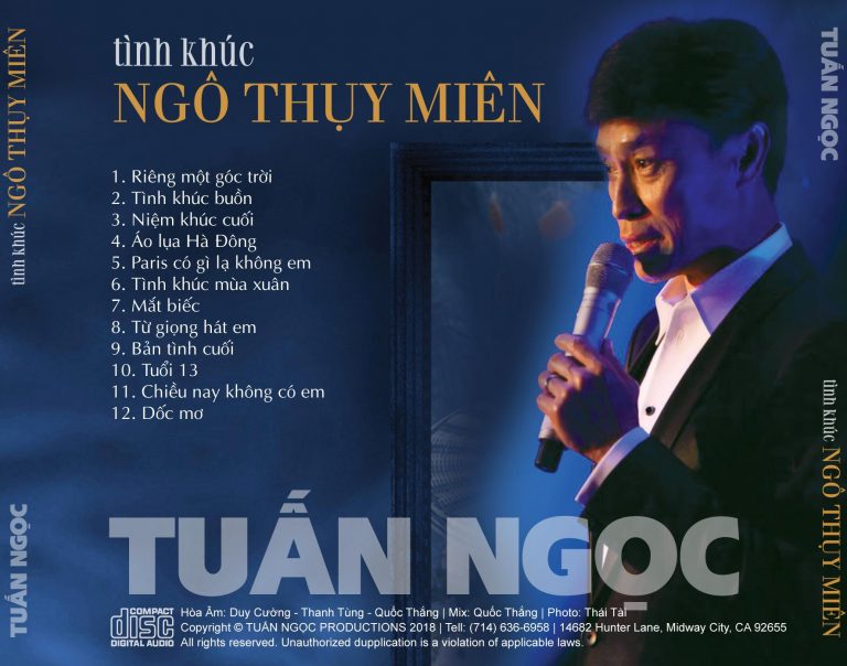 Bộ 7 đĩa CD nhạc Tuấn Ngọc 3