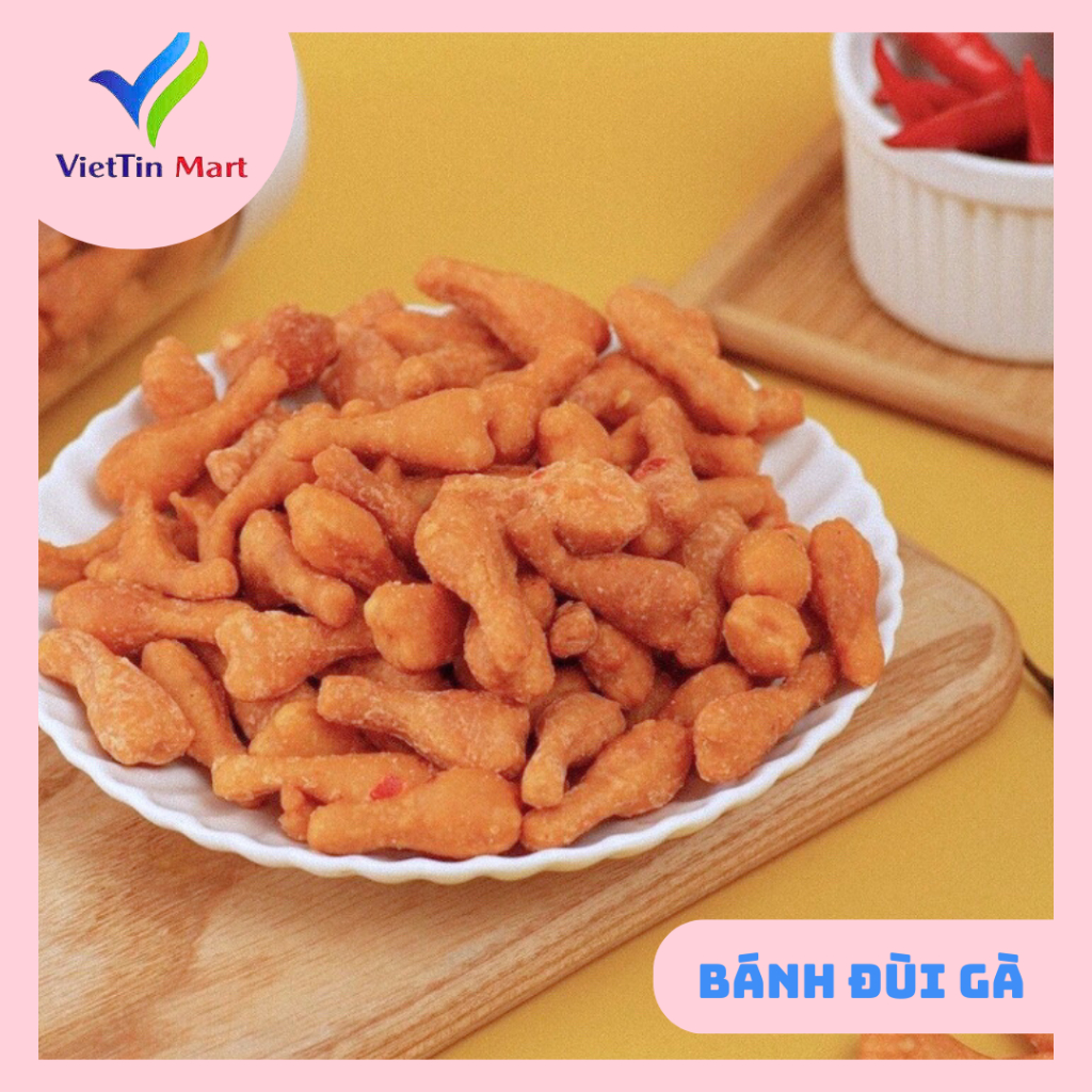 1KG ĐÙI GÀ CAY MẶN -Viettin Mart