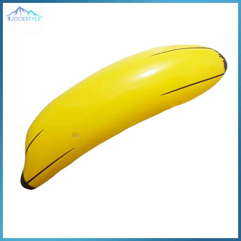 Inflatable Banana Balloon Fruit Birthday Decoration PVC Kids Inflate Toy Party Decor