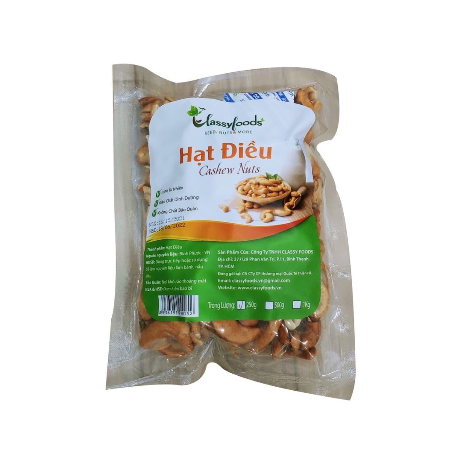 Hạt điều/ hạt điều vỡ làm bánh