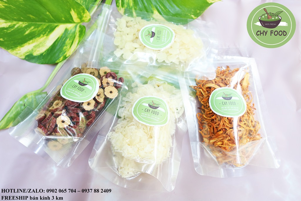 NẤM TUYẾT KHÔ HẢO HẠNG - 100 GRAM