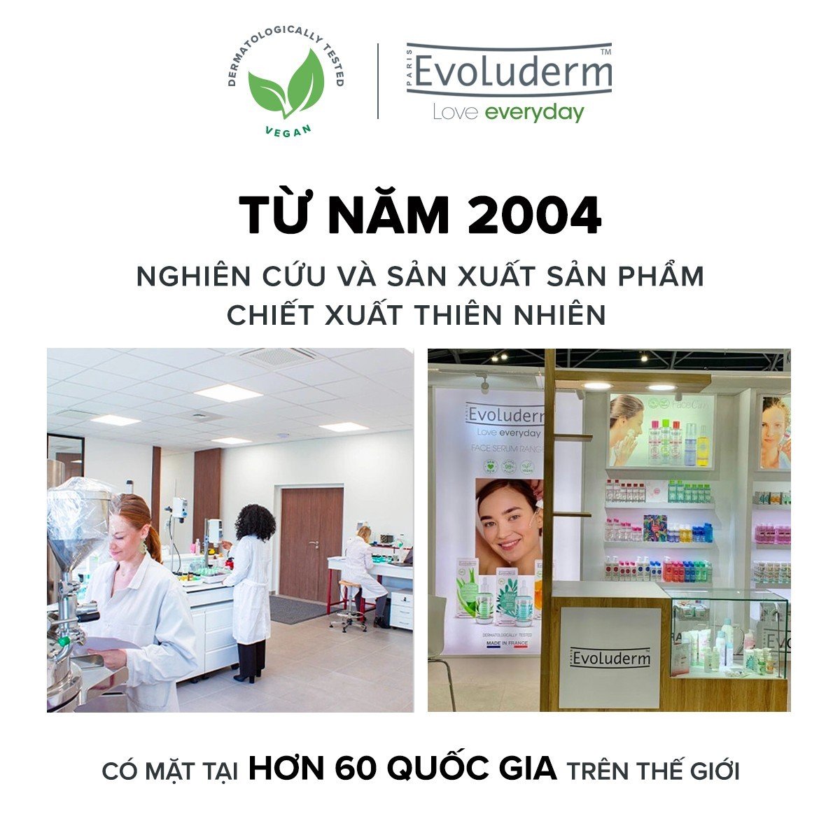 Dầu gội khô Evoluderm cho mọi loại tóc 200ml
