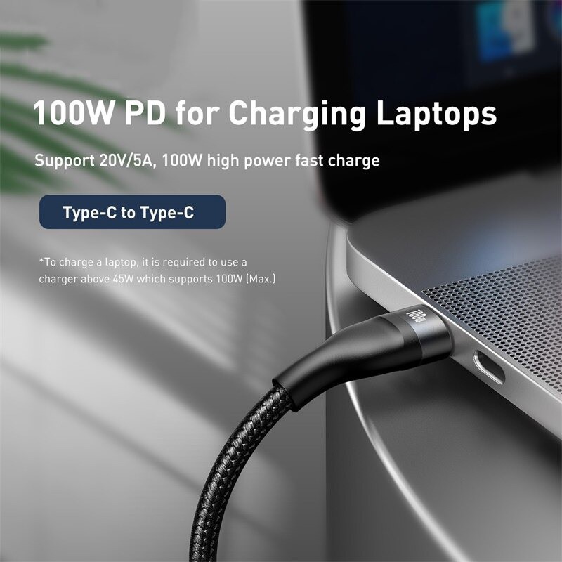 Cáp sạc nhanh 3 đầu Baseus Flash Series 3 in1 Plus (USB+ Type C to Micro+Lightning + Type C, 100W Quick Charge and Data)
