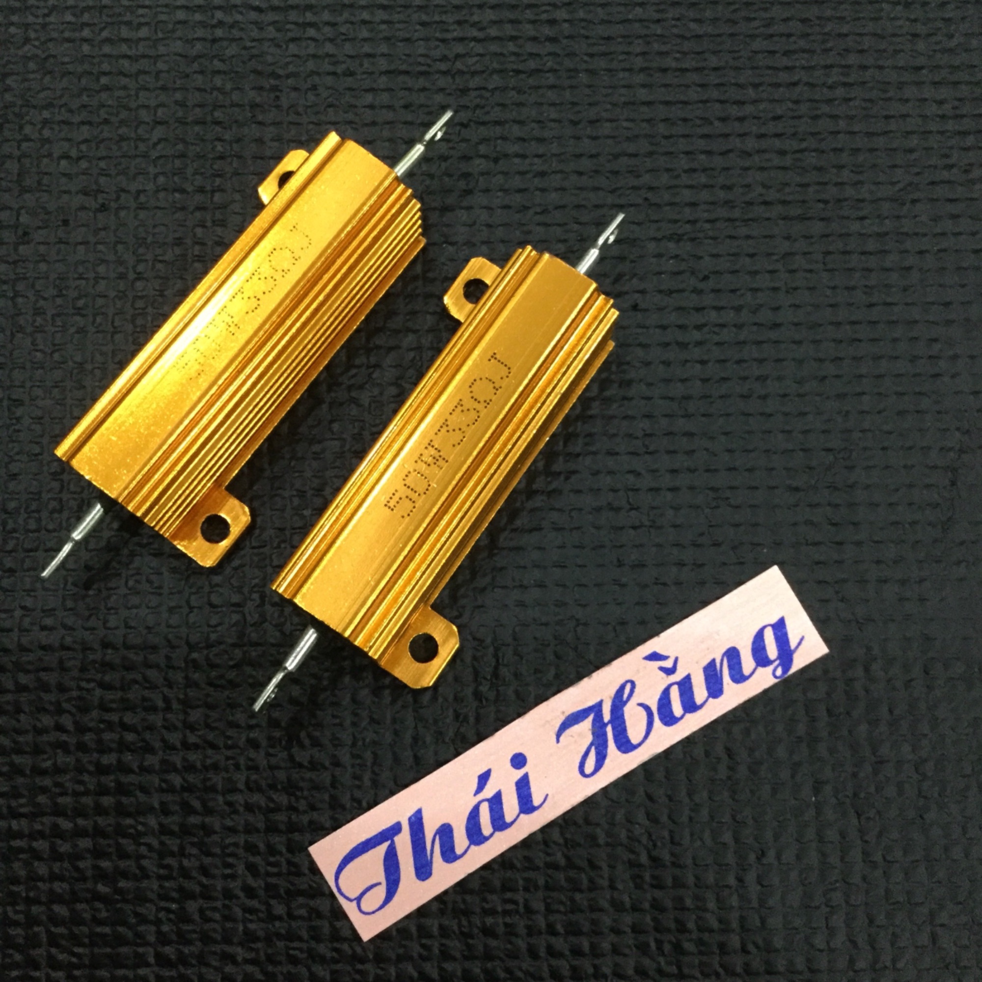 Trở nhôm 33 om /50 W giá cho 2 chiếc