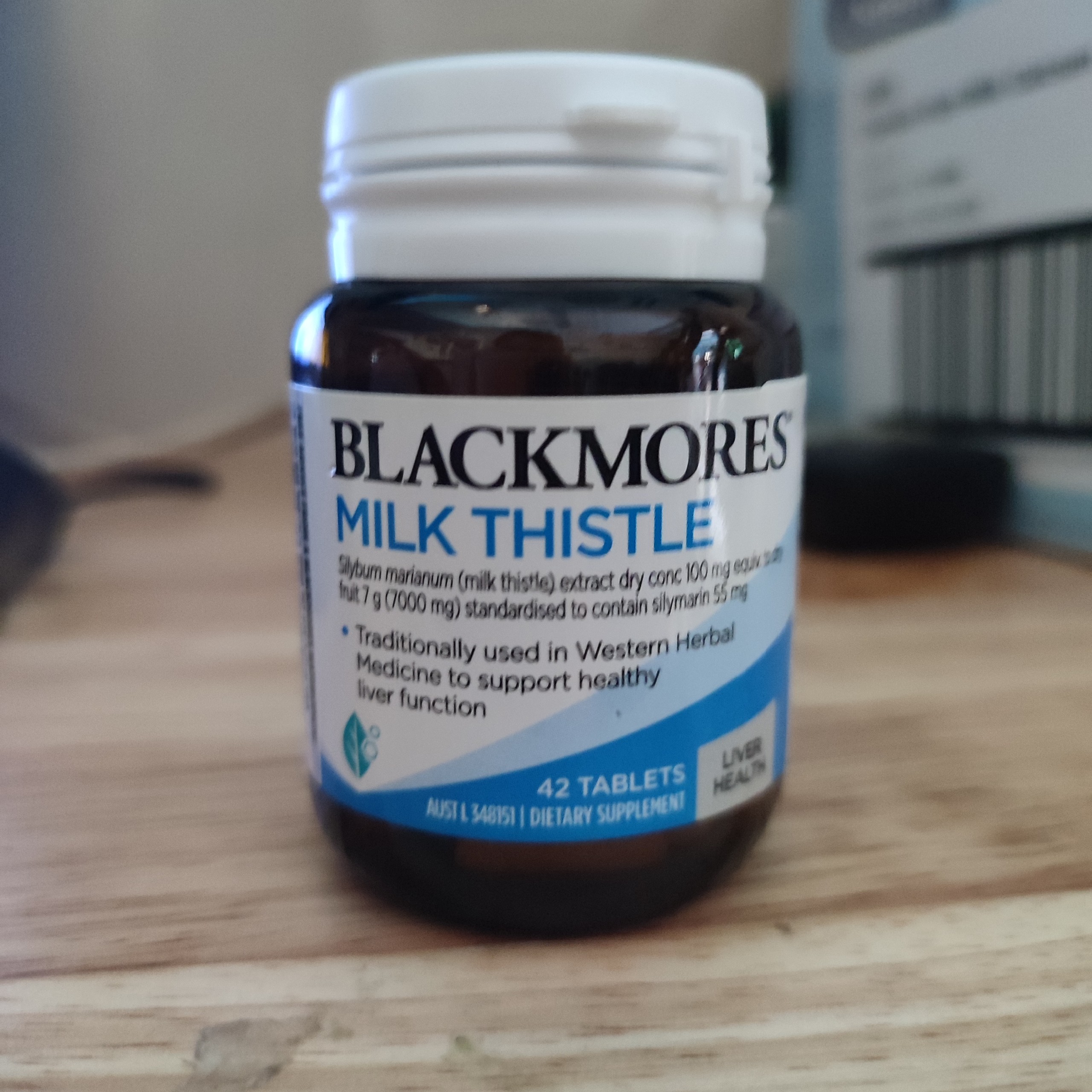 Thải Độc Gan Blackmores Milk Thistle Lọ 42 Viên