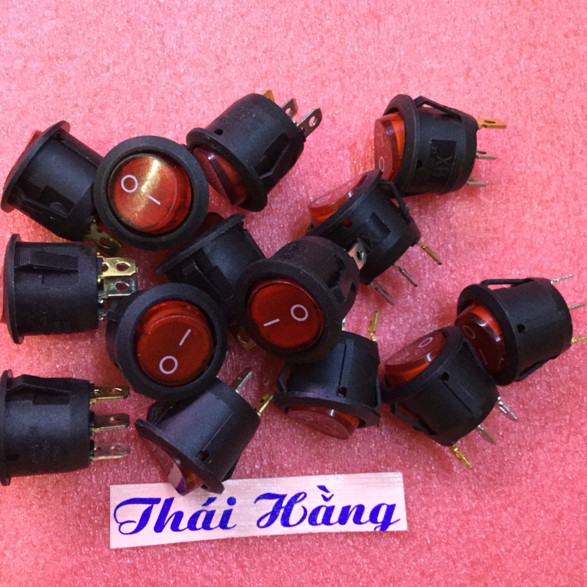 Công tắc có đèn KD1-101 -3 chân giá 10 chiếc