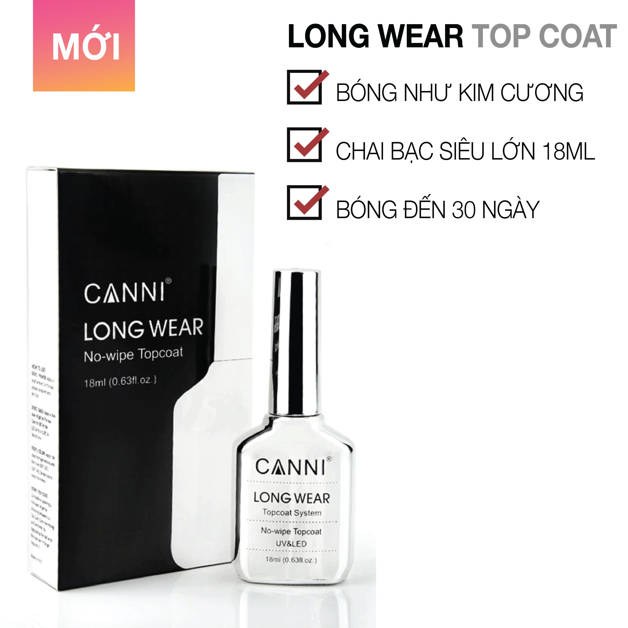 Canni top cường lực 18ml mới