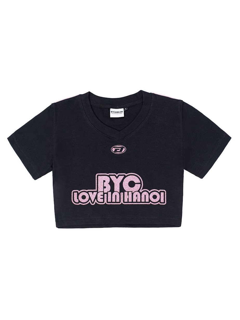 Áo Thun Babytee Croptop LoveinHanoi Blink Blink 𝑩𝒚𝒄𝒂𝒎𝒄𝒂𝒎