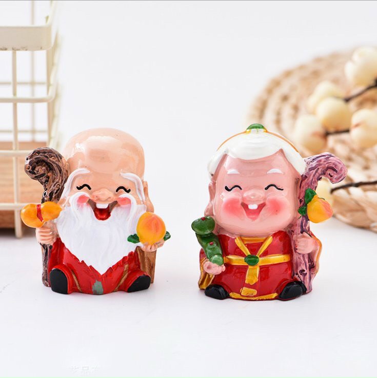 Bộ tượng 2 ông bà lộc thọ