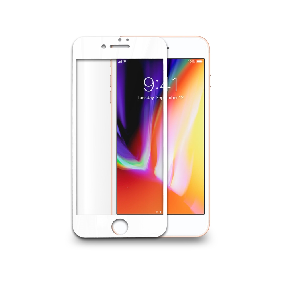 Cường lực full màn dùng cho iphone 7 Plus / 8 Plus (Trắng)