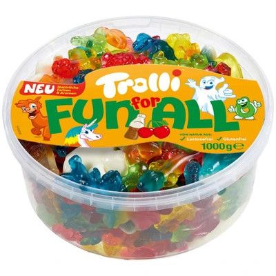 Kẹo dẻo Trolli Fun For All 1kg ( Đức)