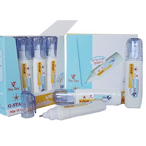 Hộp 12 cây bút xoá nước gstar cp-027 thể tích 12ml