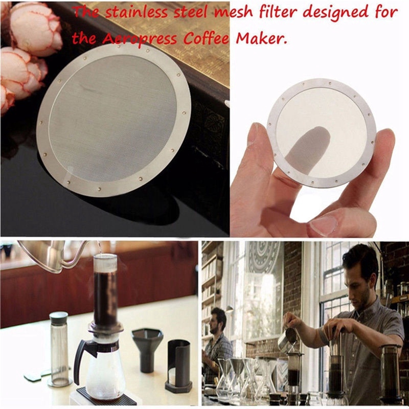 [HCM]Miếng lọc cà phê - Phễu lọc cà phê sử dụng cho Aeropress (dường kính 6cm)