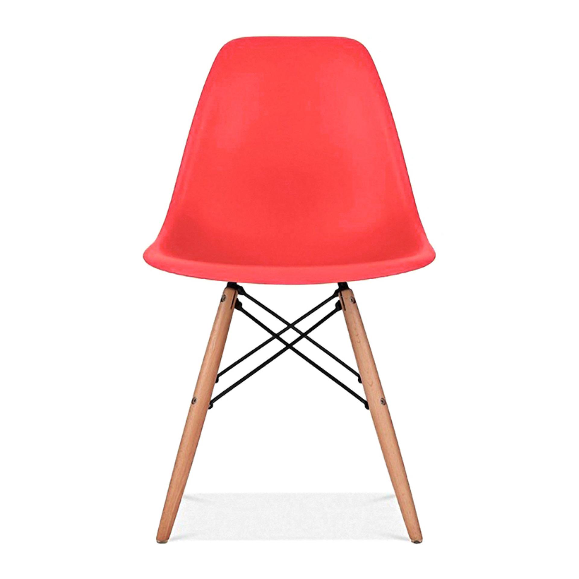 Ghế Nhựa Chân Gỗ Eames