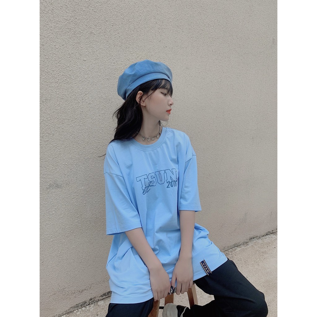 ←★→Áo thun TSUN Signature 2 - Xanh - Unisex