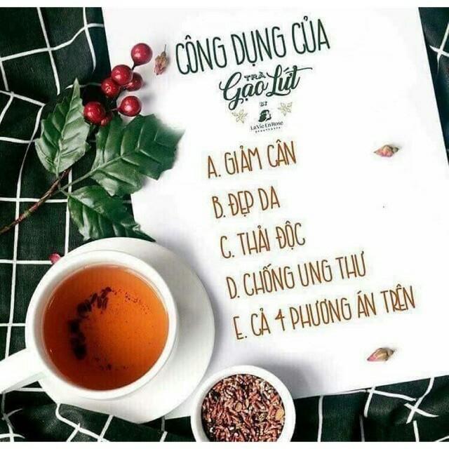 TRÀ GẠO LỨT 4 VỊ - 500 GRAM