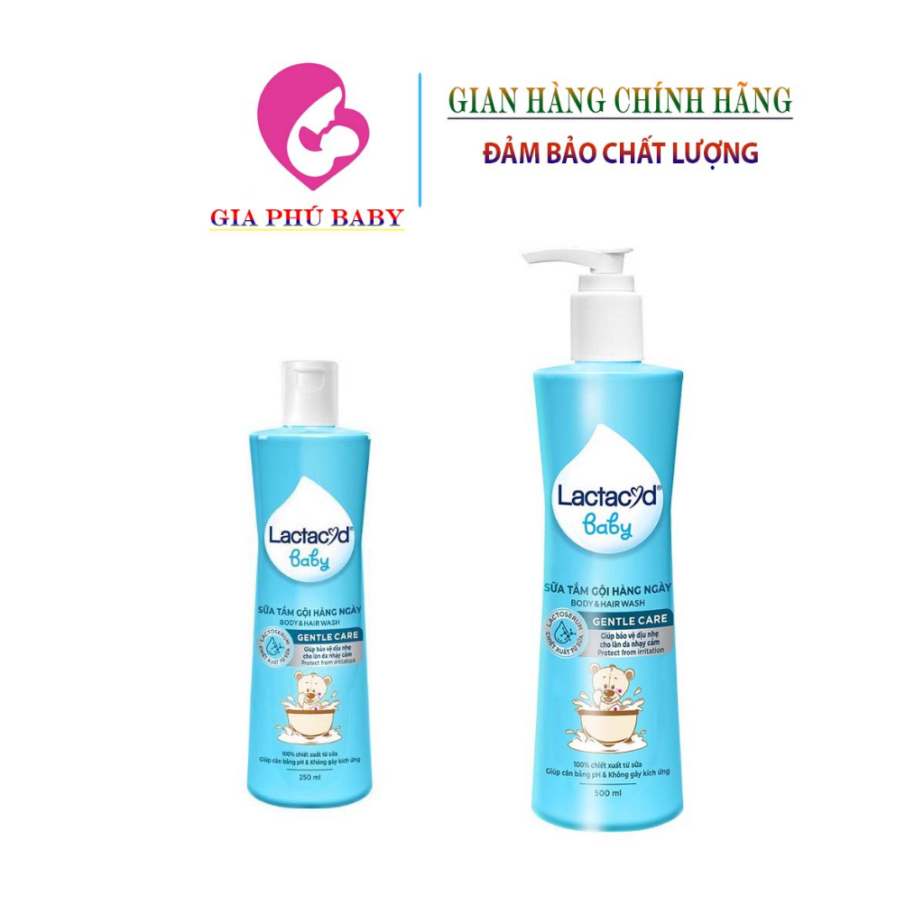 Sữa Tắm Gội Trẻ em Lactacyd Baby Gentle Care