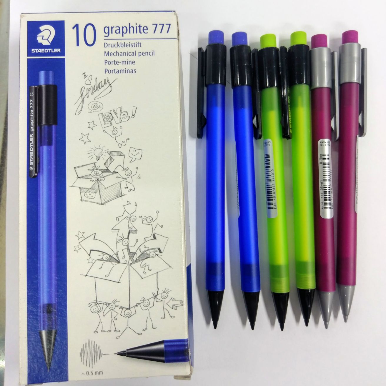 bút chì kim đức STAEDTLER 777-hàng chính hãng