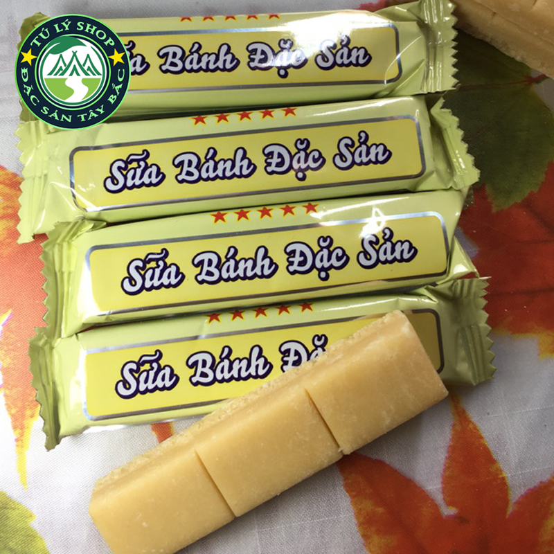 Bánh sữa xanh Mộc Châu 200g (hộp xanh vị nguyên bản)