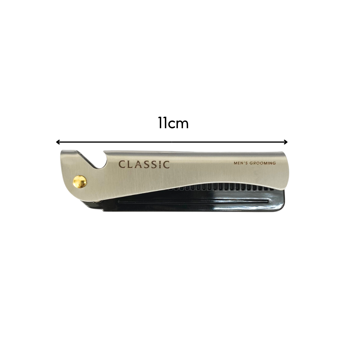 Lược Gấp Nhôm Classic Men Pocket Comb