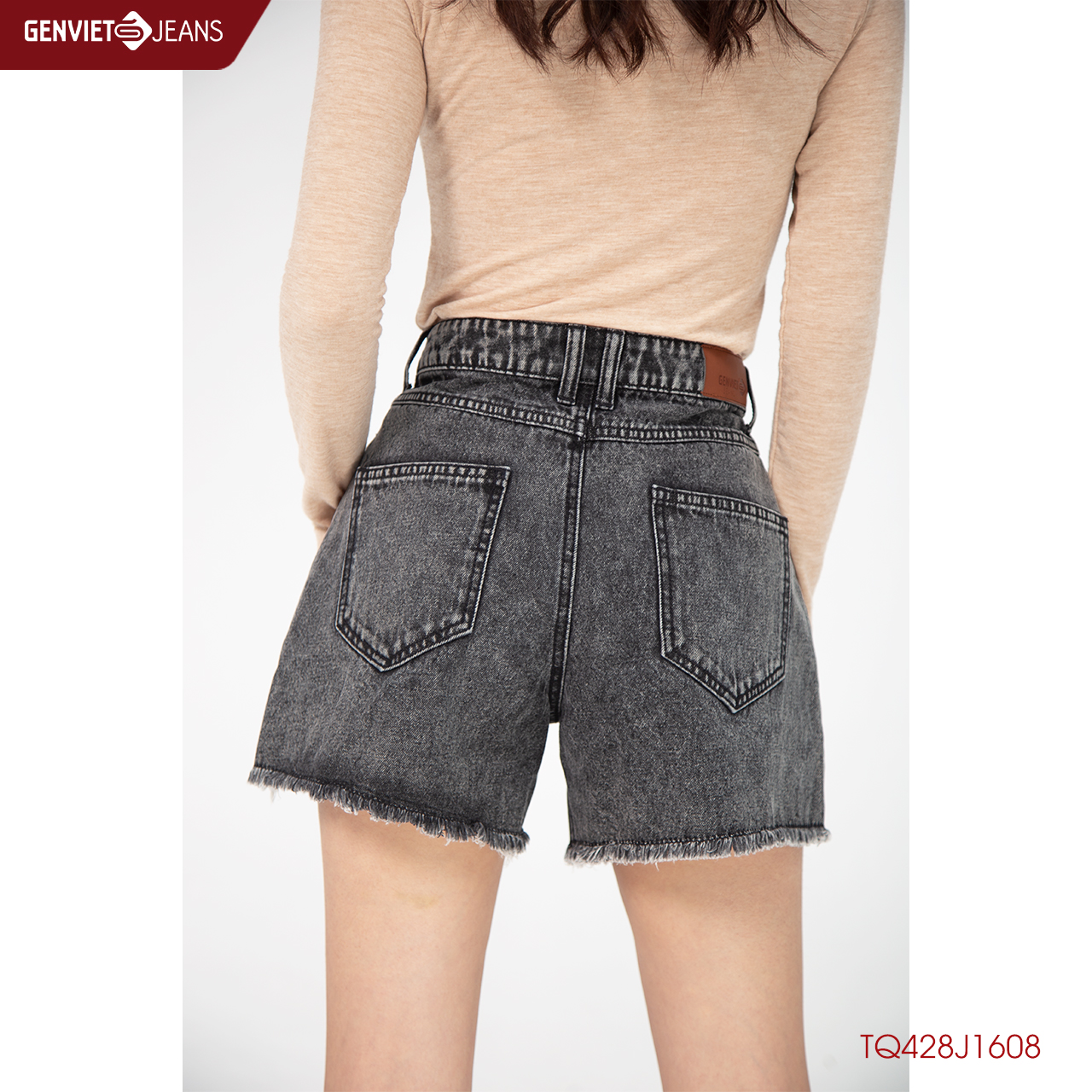 Quần Sooc Jeans Nữ TQ428J1608 GENVIET