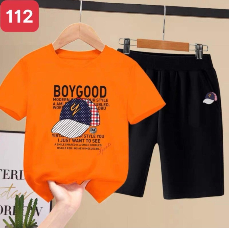 Quần áo HipHop thể thao dành cho bé trai mã 112 cho bé 5-14 tuổi ( cân nặng từ 18-40kg)