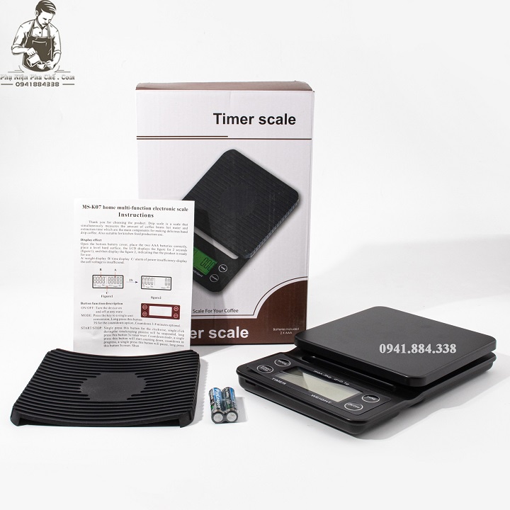 Cân Điện Tử Cao Cấp Timer Scale