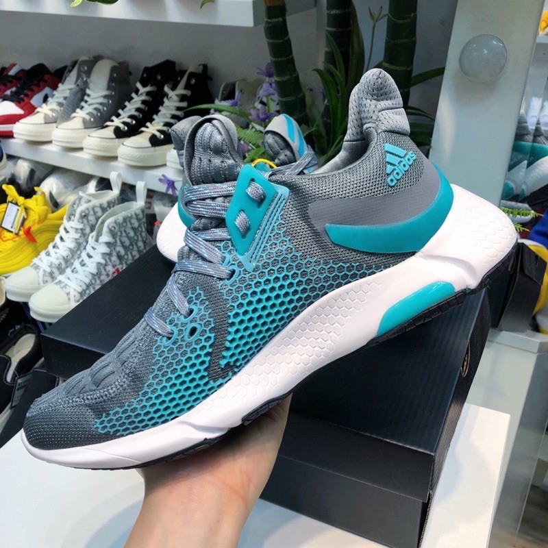 Giày thể thao sneaker alpha bounce 2020 xanh xám