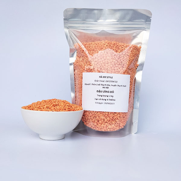 Đậu Lăng Đỏ nhập khẩu nguyên hạt túi 1Kg