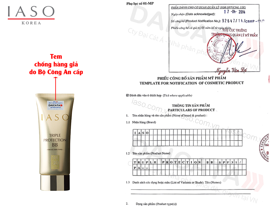 Kem Nền Trang Điểm 3 Tác Dụng SPF30++