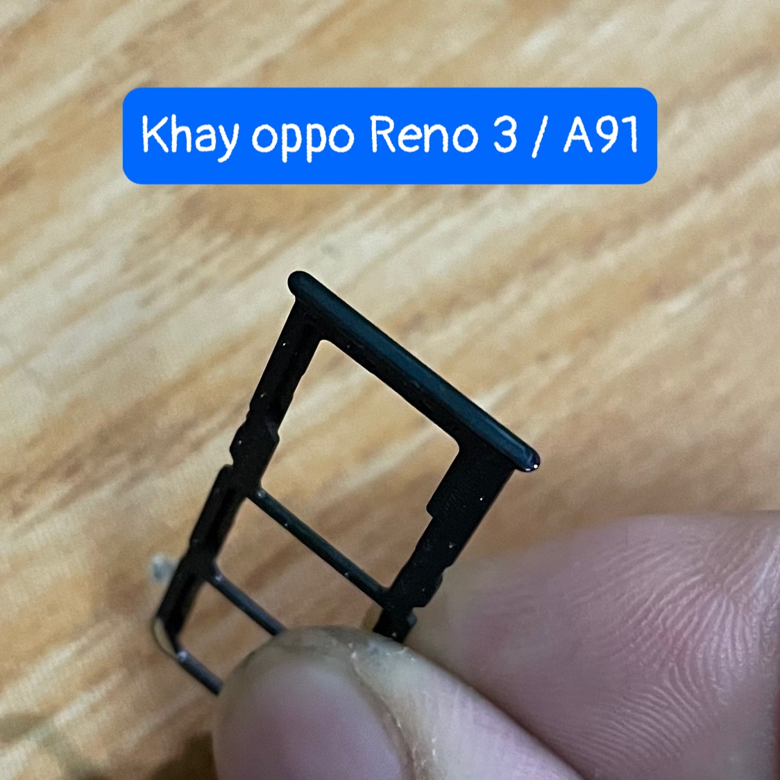 khay sim oppo Reno 3 / A91 lắp chung