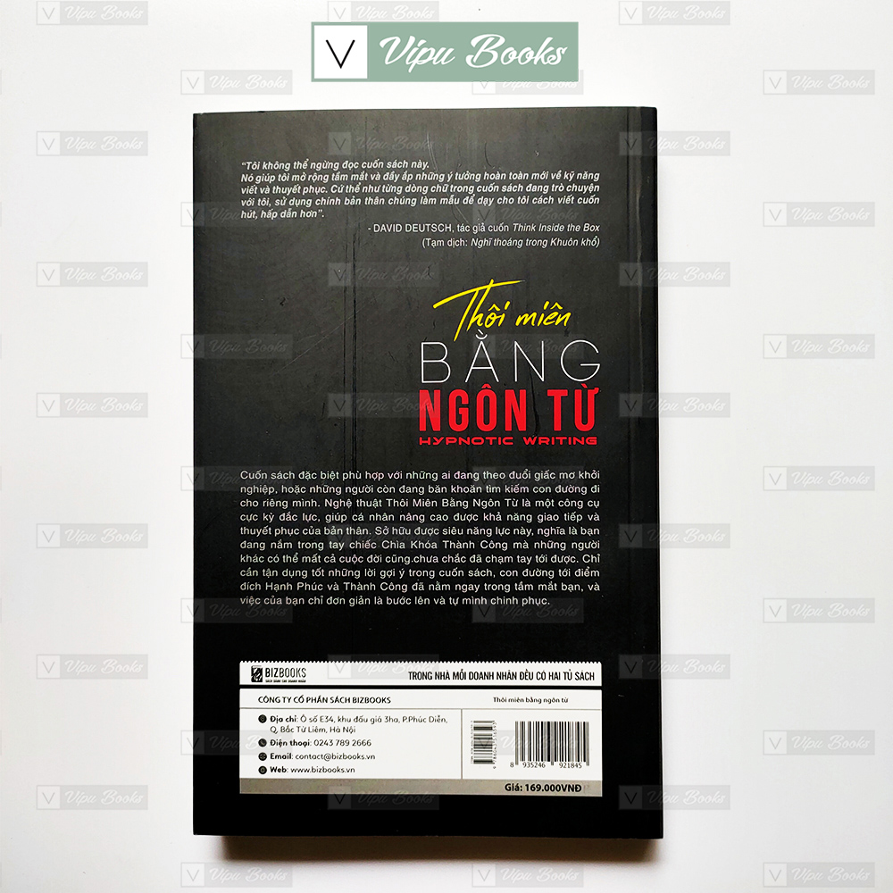 Sách – Thôi Miên Bằng Ngôn Từ