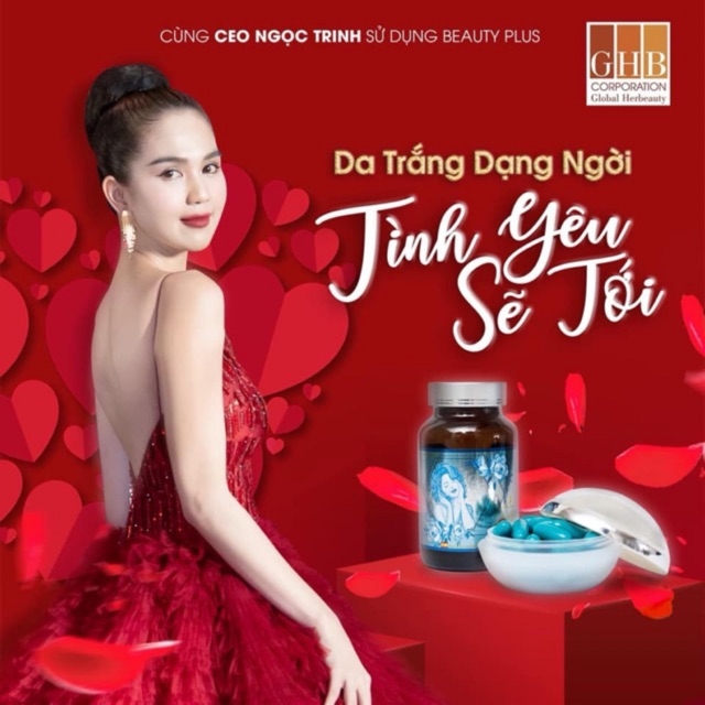 VIÊN UỐNG TRẮNG DA BEAUTY PLUS CHÍNH HÃNG (60 Viên)