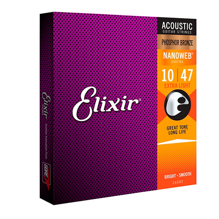 Dây đàn Guitar Acoustic Elixir 10|47