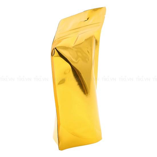 TÚI ZIP 2 MẶT MÀU VÀNG