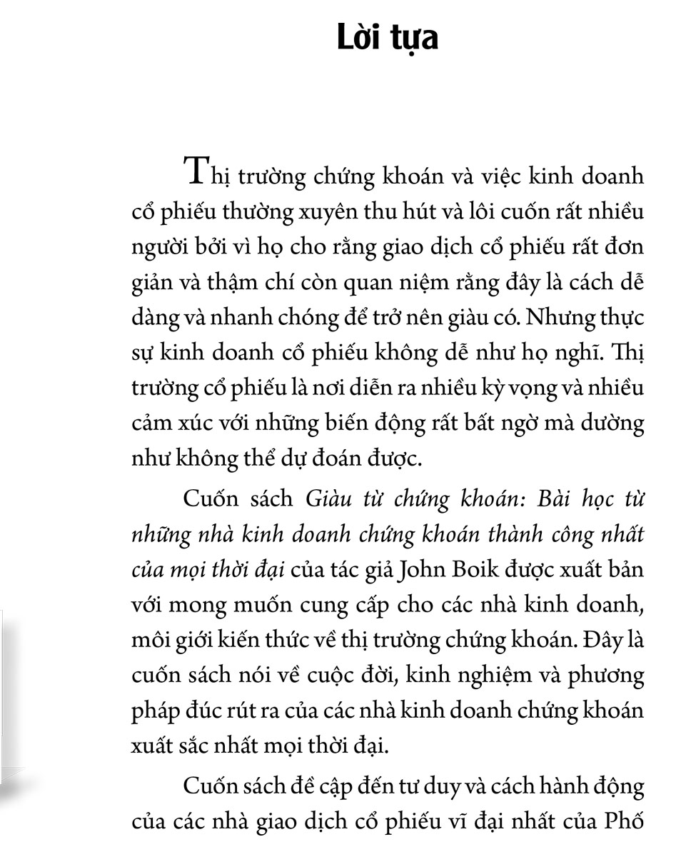 Sách - Giàu Từ Chứng Khoán (Tái Bản 2021)