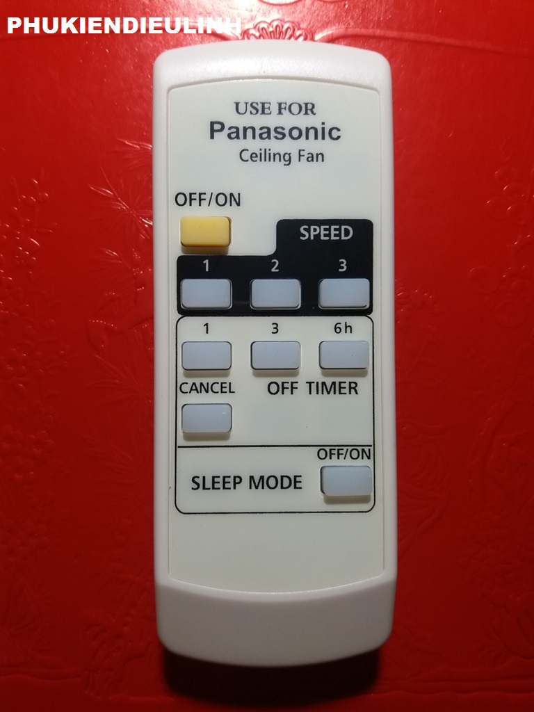 ĐIỀU KHIỂN QUẠT TRẦN 4 CÁNH PANASONIC