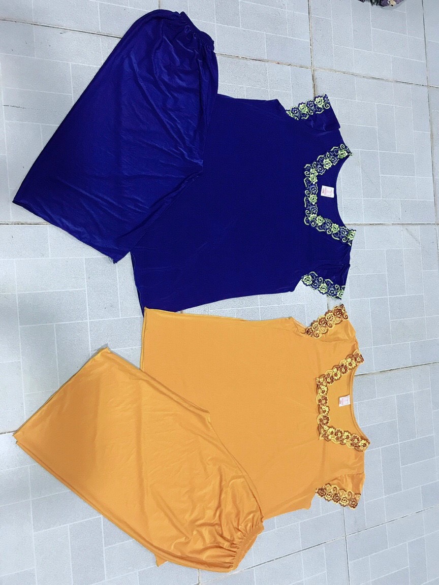 [HCM]Bộ lửng thun lạnh chất vải thun lạnh mặc hè