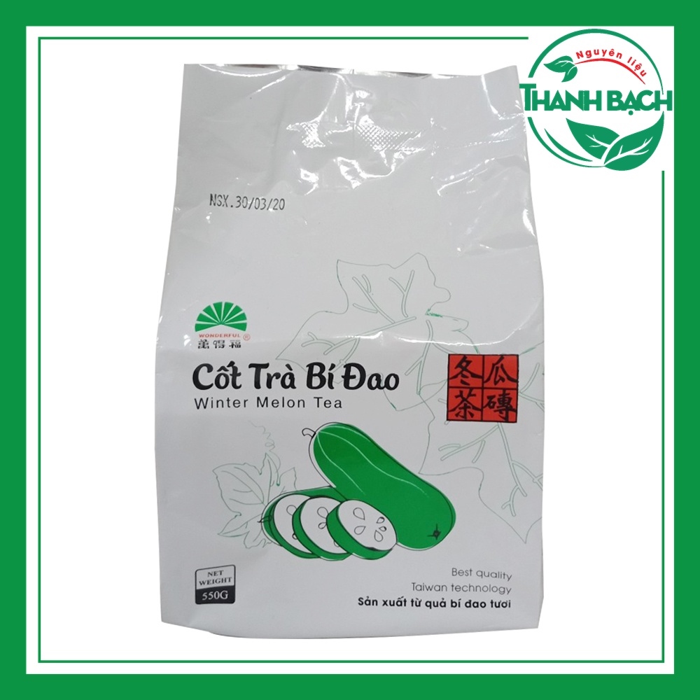 Cốt Trà Bí Đao WONDERFUL 550g