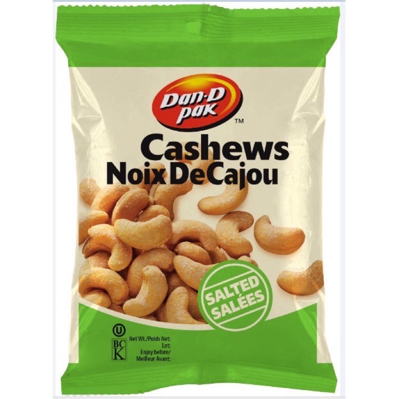 [HCM]Hạt Điều 50g Dan D Pak - Muối