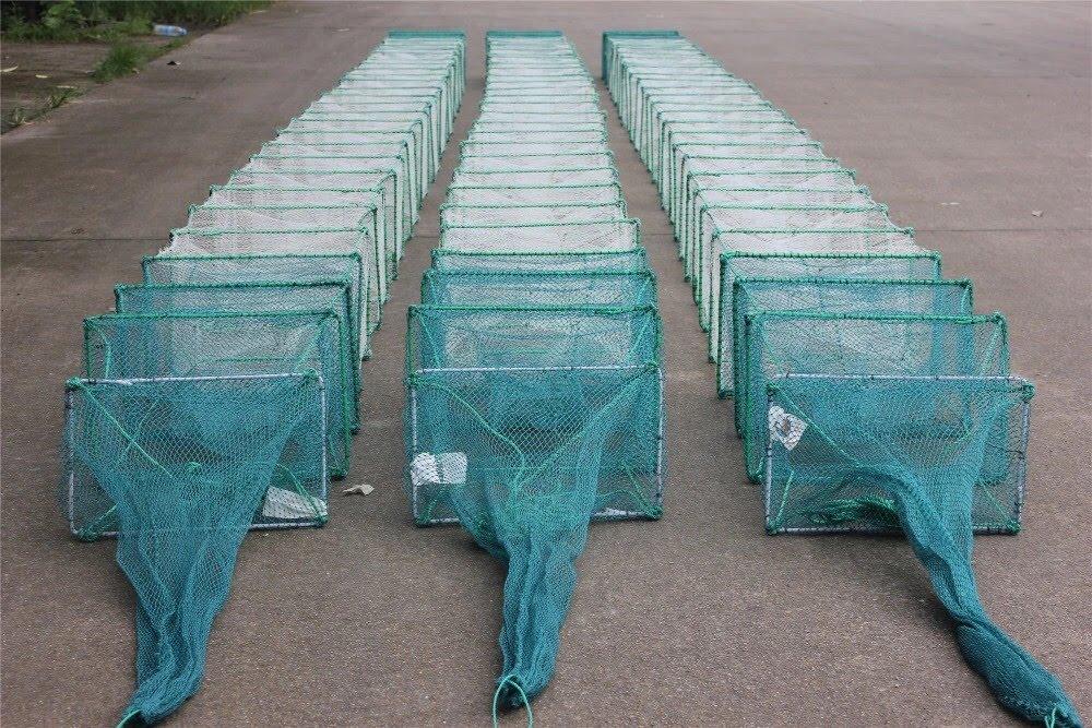 Lưới Lồng bát quái bắt tôm cua cá 29 cửa ngục