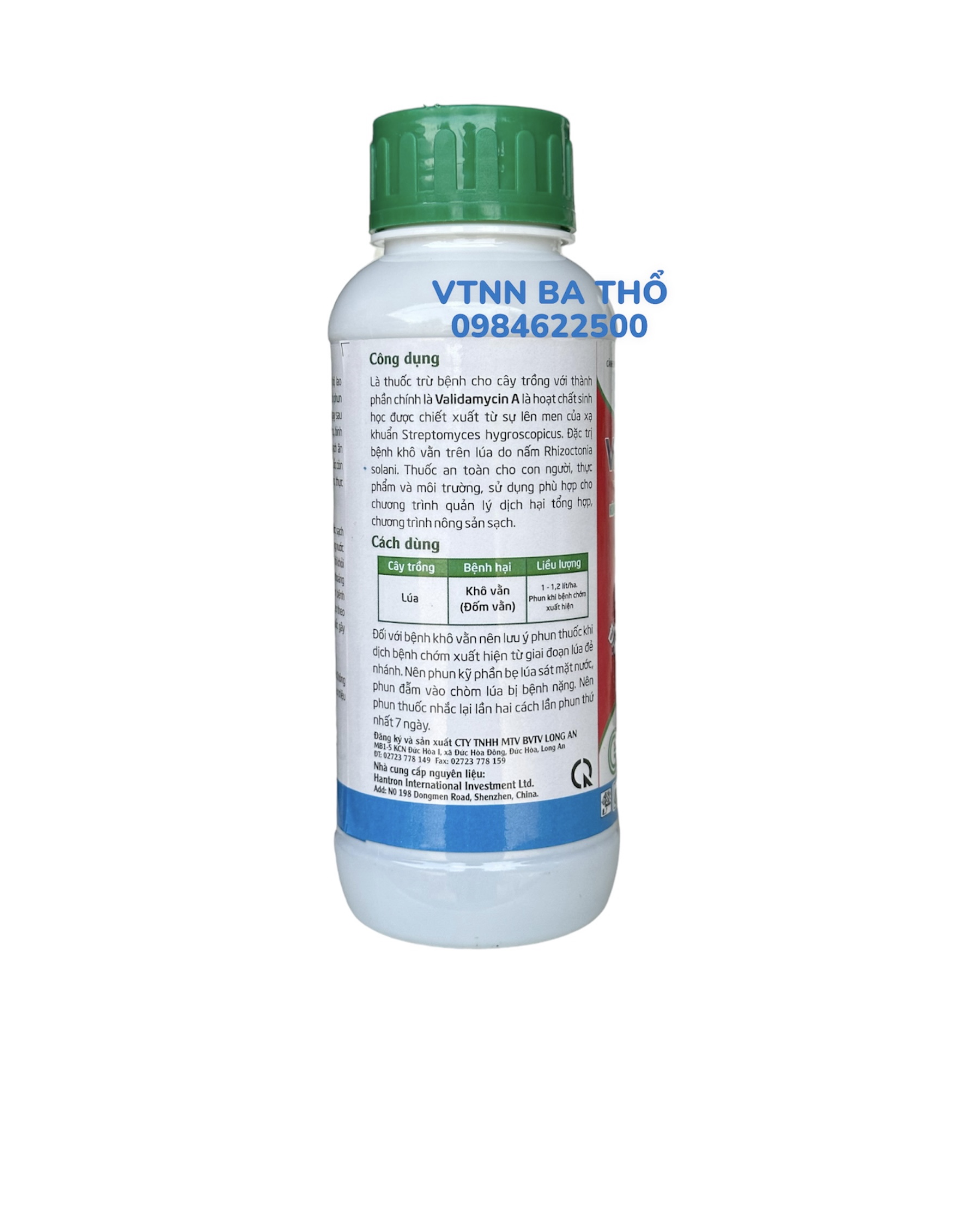 Thuốc Trừ Bệnh Vali 5SL 450ml