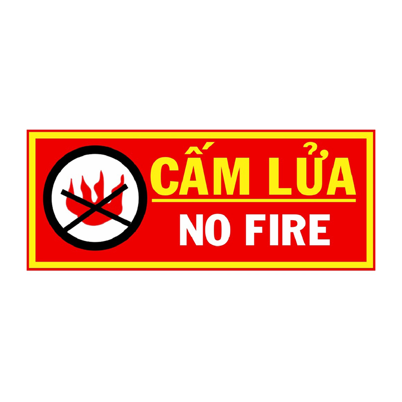 Bảng cấm lửa cấm thu-ốc pccc