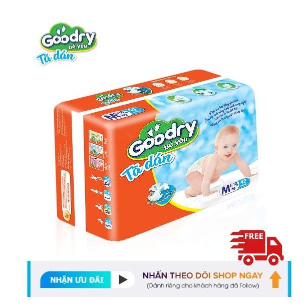 Tã dán Goodry [S46/ M42/ L38/ XL34] Miếng