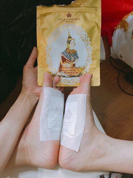 Miếng Dán Thải Độc Chân ROYAL -- Thái Lan (Loại Truyền Thống)