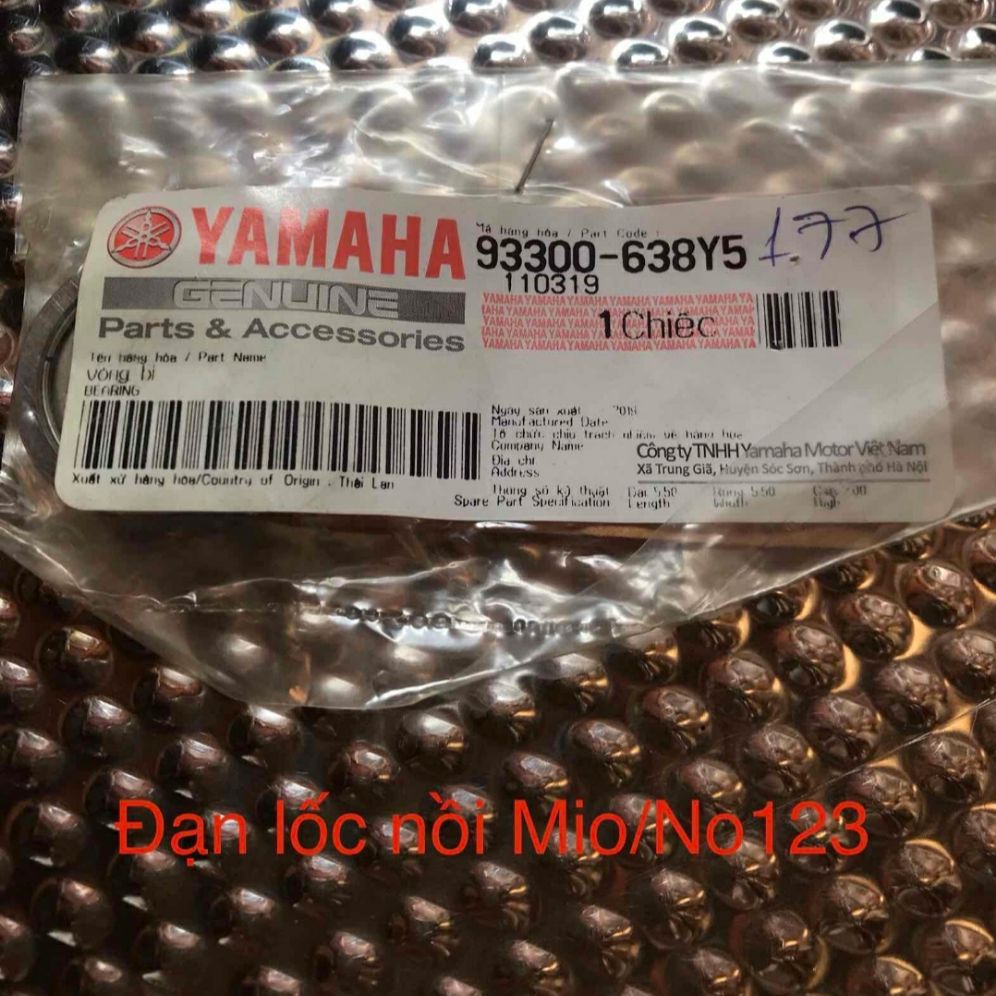 Bạc đạn lốc nồi xe Mio/ Nouvo 1.2.3
